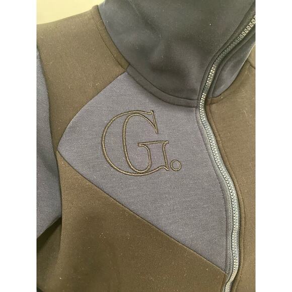 PUMA X goop Training Track Jacket in Dark Saphire / PUMA Black - Picture 9 of 11